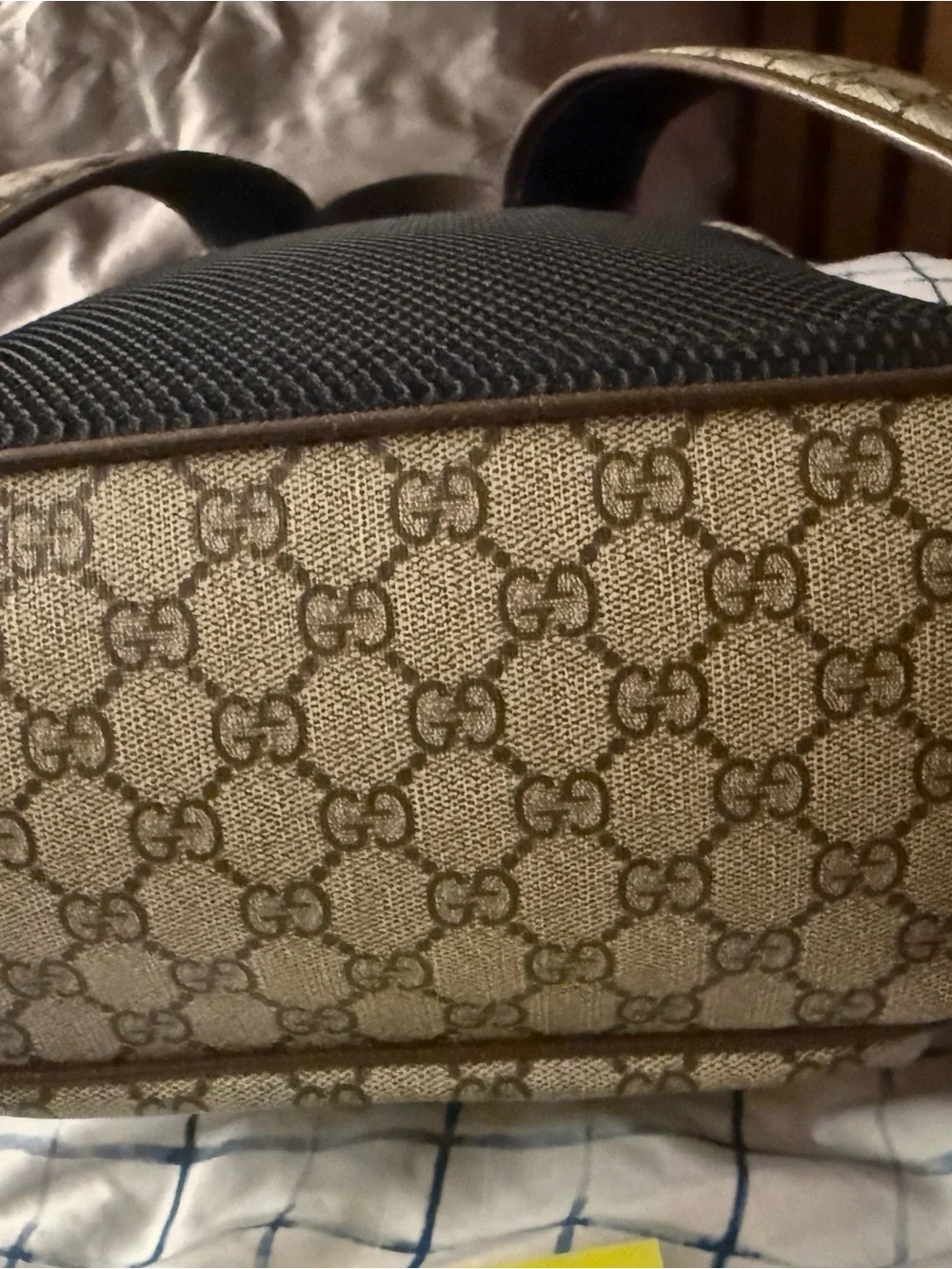 Gucci backpack beige
